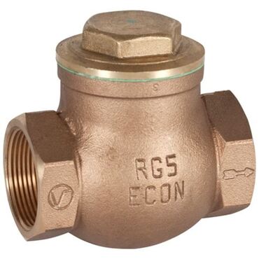 Check valve Type: 1430 Bronze Internal thread (NPT) PN16
